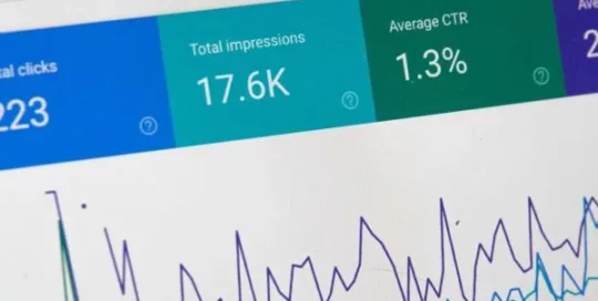 Screen of Data and Statistics Dashboard